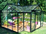 HÉLÈNE : Serre de jardin en verre ACD. 15,79 m² 