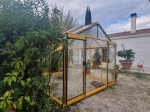 R305 : Serre de jardin en verre ACD. 11,35 m²