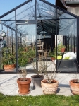 R306XH Blackline : Serre de jardin en verre ACD. 13,62 m² 