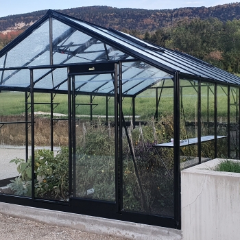 serre jardin verre